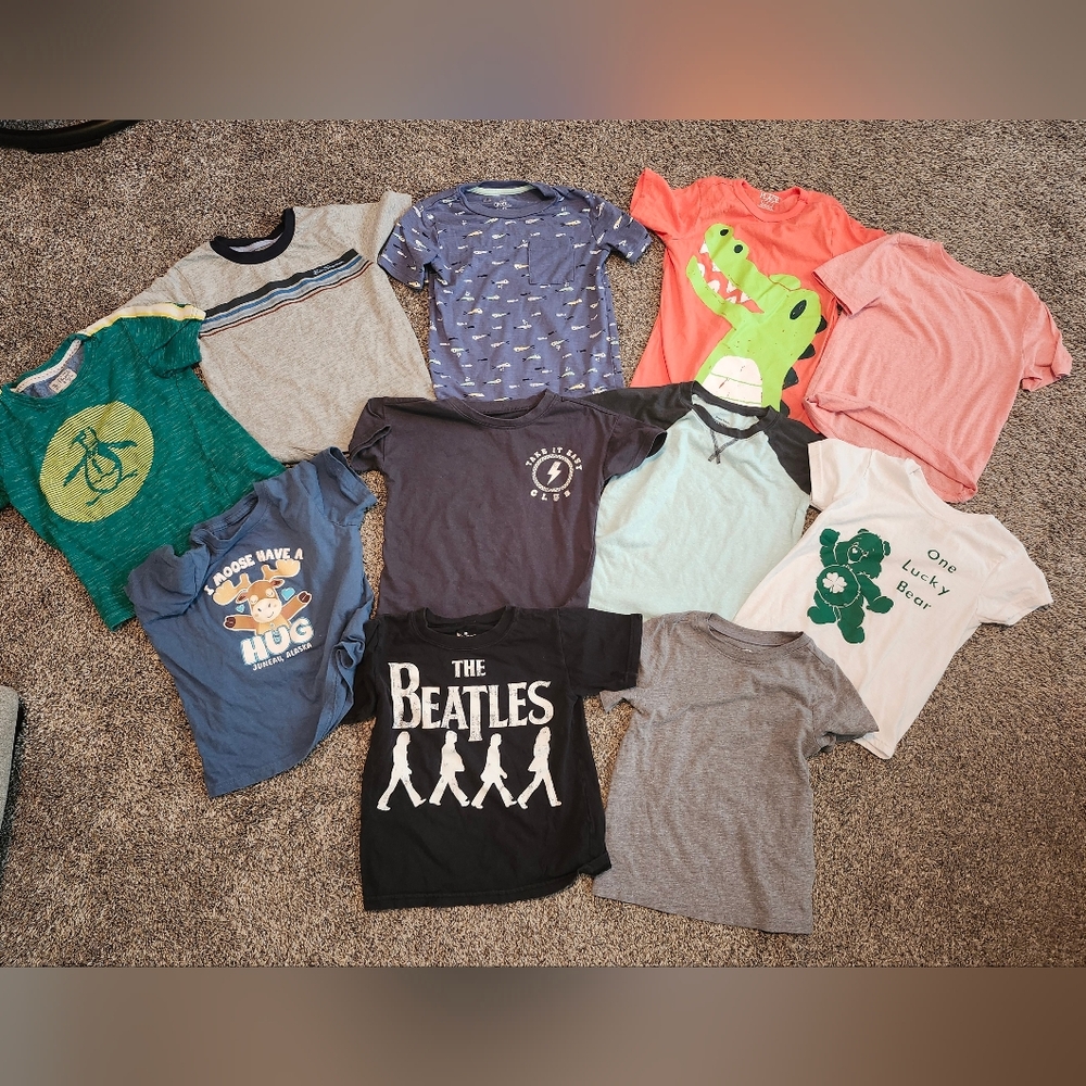 Size 4 Boys Tshirt Lot